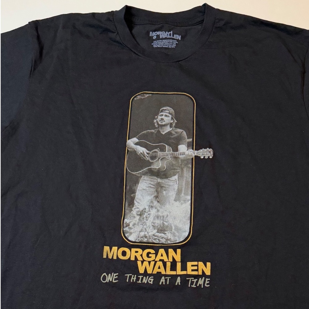Morgan Wallen T-Shirt One Thing At A Time Tour Merch Men's Large - Picture 5 of 5